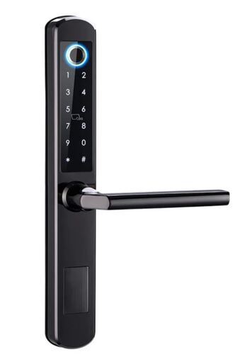 LINGIKOMPLEKT HS31B MUST IP65 280x38x25mm (kaart, sõrm, kood, TTLock äpp, võti, töötab 6VDC 4xAAA patarei) Lukukorpus ja patareid ei ole komplektis  