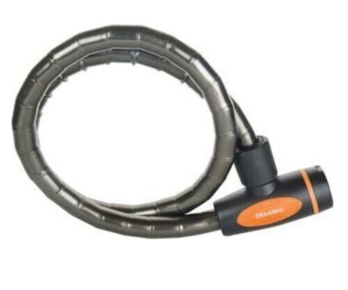 RATTALUKK MASTER LOCK (terastrossi pikkus 1000mm, Ø 18mm) MUST  
