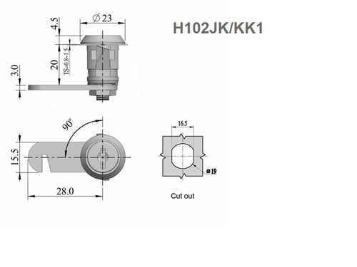 MÖÖBLILUKK HEAD LF 102-20 (JK INDIVIDUAAL) MÖÖBLILUKK HEAD LF 102-20 (JK INDIVIDUAAL)