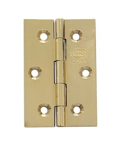 AMIG 1002 brass hinge, 70×50×2 mm  