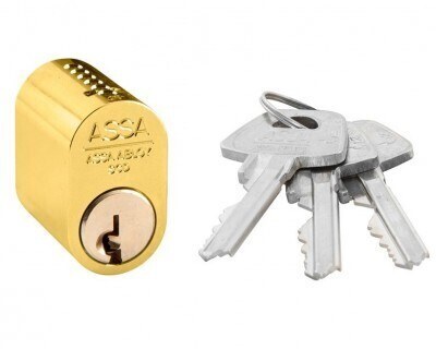 ASSA 1301 Brass External Cylinder ASSA 1301 Brass External Cylinder