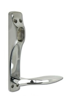 COVER PLATE ASSA WITH HANDLE & CYLINDER HOLE S4 CHROME COVER PLATE ASSA WITH HANDLE & CYLINDER HOLE S4 CHROME