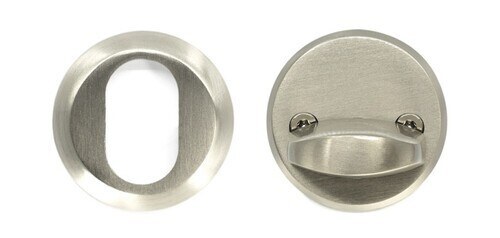 Cylinder Cover Kit AN256, 13 mm, Brushed Nickel  