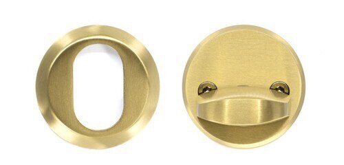 Cylinder Cover Kit AN256, 13 mm, Brass / Brushed Brass  