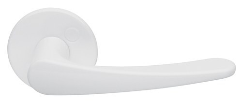 DOOR HANDLE ABLOY INTERIA 19/001 ZN/WHITE (40mm doors)  