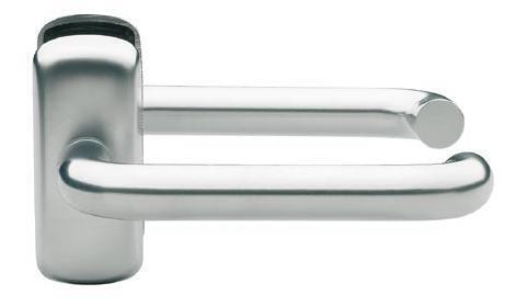 DOOR HANDLE ABLOY PRESTO 3-16/0650 BRASS/CR (spring loaded, 50-70mm doors)  