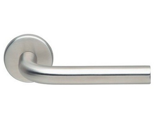 OVENPAINIKE ABLOY INOXI 3-19s/002 RUOSTUMATON TERÄS (vahvistusjousella, 40-60mm ovelle)  