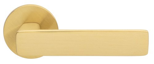 OVENPAINIKE ABLOY  FORUM 4/007 HARJATTU MESSINKI (vahvistusjousella, 40-60mm ovelle)  