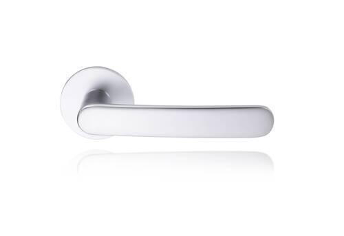 DOOR HANDLE ABLOY POLAR 6/002 BRASS/SCR (spring loaded, 40-60mm doors)  