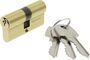 EURO PROFILE CYLINDER TESA T-5 30-30 BRASS