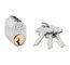 ASSA 1301 MCR External Cylinder, Matte Chrome