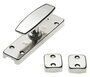 WINDOW HANDLE AMIG 18 NICKEL PLATED 126x32mm