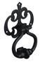 DOOR KNOCKER AMIG MATT BLACK EPOXY