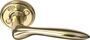 DOOR HANDLE ASSA 1956 BRASS/POLISHED (with spring)