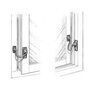 RESTRICTOR FOR WINDOW FIX 84 (ROPE TYPE)