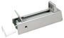 DOOR STOPPER PEDAL TYPE IBFM 235 150mm SILVER max 60kg DOORS