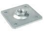 MOUNTING BASE FOR GATE HINGE IBFM M24 120x120x6