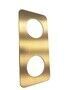 COVER PLATE ABLOY 4190 BRASS