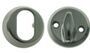 CYLINDER ESCUTCHEON SET AN 256 13mm BRASS/CR