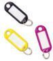 PLASTIC KEY TAG JMA YELLOW