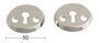 ESCUTCHEON HABO 2991 CHROME