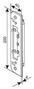 LUKUVASTUS ABLOY 4632 MOOTORLUKKUDELE 8164/8165/554/555/557 LUKUVASTUS ABLOY 4632 MOOTORLUKKUDELE 8164/8165/554/555/557