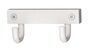 TOWEL HOOK ABLOY PRESTO 942 ALUMINIUM/WHITE