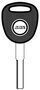 SAAB CAR KEY BLANK WITH IMMOBILIZER CHIP HOLE SAAB CAR KEY BLANK WITH IMMOBILIZER CHIP HOLE