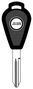 SUBARU CAR KEY BLANK WITH IMMOBILIZER CHIP HOLE SUBARU CAR KEY BLANK WITH IMMOBILIZER CHIP HOLE