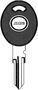 TATA CAR KEY BLANK WITH IMMOBILIZER CHIP HOLE TATA CAR KEY BLANK WITH IMMOBILIZER CHIP HOLE