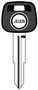TOYOTA CAR KEY BLANK WITH IMMOBILIZER CHIP HOLE TOYOTA CAR KEY BLANK WITH IMMOBILIZER CHIP HOLE