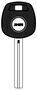 TOYOTA CAR KEY BLANK WITH IMMOBILIZER CHIP HOLE TOYOTA CAR KEY BLANK WITH IMMOBILIZER CHIP HOLE