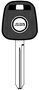 TOYOTA CAR KEY BLANK WITH IMMOBILIZER CHIP HOLE TOYOTA CAR KEY BLANK WITH IMMOBILIZER CHIP HOLE
