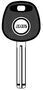 TOYOTA CAR KEY BLANK WITH IMMOBILIZER CHIP HOLE TOYOTA CAR KEY BLANK WITH IMMOBILIZER CHIP HOLE