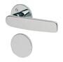 DOOR HANDLE+BLIND COVER ABLOY 4/029 BRASS/SCR