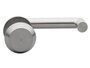 DOOR HANDLE+BLIND COVER ABLOY INOXI 3-19K/030 STAINLESS STEEL (50-65 mm doors)