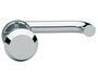 DOOR HANDLE+BLIND COVER ABLOY PRESTO 3-20/030 AL/CR (50-65 mm doors)