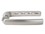 DOOR HANDLE ALUX 45 SILVER (84mm doors)