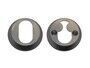CYLINDER ESCUTCHEON SET ASSA 18256 BRASS/BLACK CYLINDER ESCUTCHEON SET ASSA 18256 BRASS/BLACK