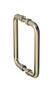 DOOR PULL HANDLE ABLOY PRESTO LK 137/160 BRASS/CR