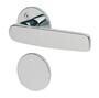 DOOR HANDLE+BLIND COVER ABLOY 4/029 BRASS/POLISHED